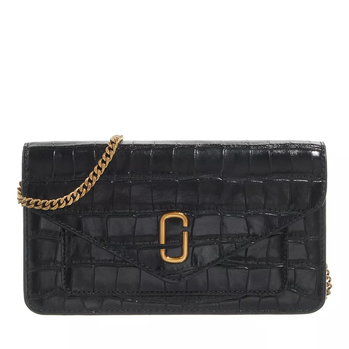 Marc Jacobs Crossbody Bags - Wallet With Shoulder Strap - Gr. unisize - in Schwarz - für Damen