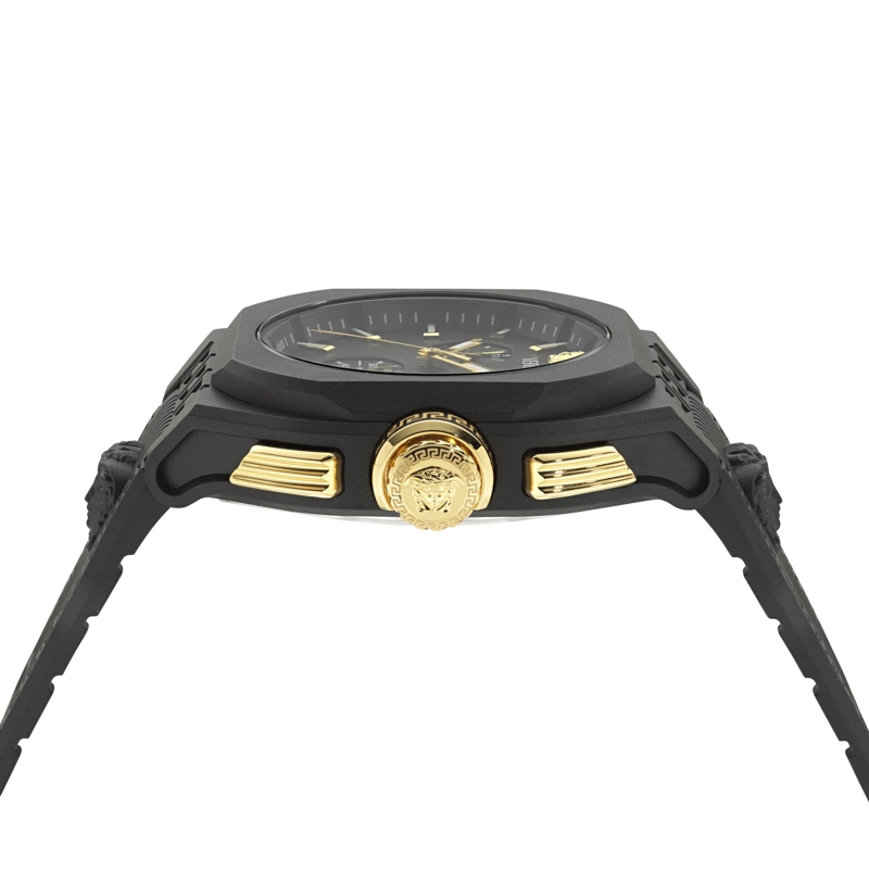 Versace Quarzuhr Quarz Chronograph Uhr V-Legend Chrono schwarz(Image 2)