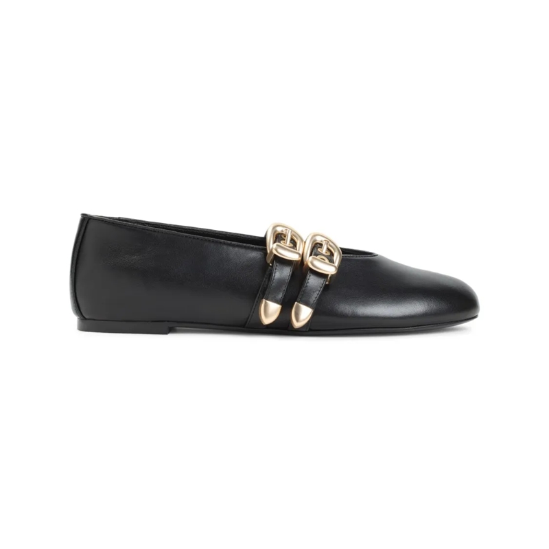 Stuart Weitzman Ballerinas Maven Mary Jane Black
