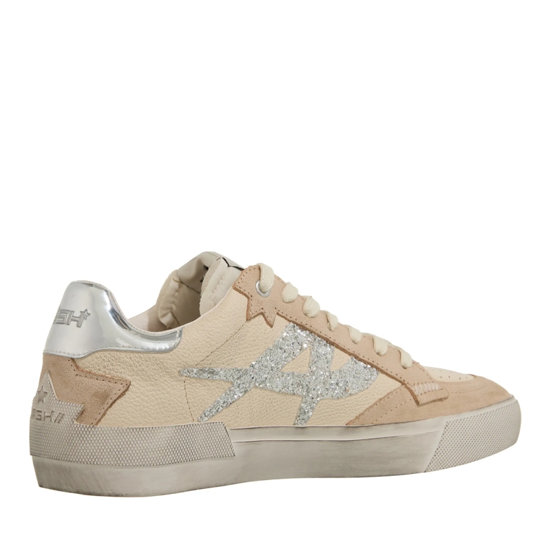 Ash Low-Top-Sneaker Moonlight01 Cuoio/Talc/Silver(Image 4)