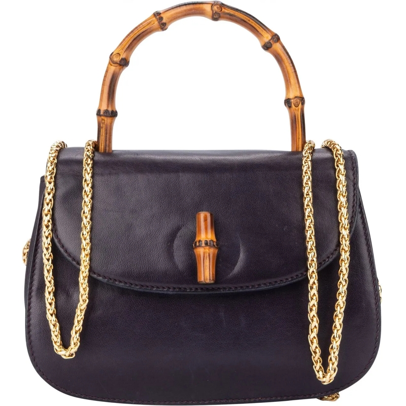 Gucci Schultertasche Gucci Mini Bamboo Handbag mehrfarbig