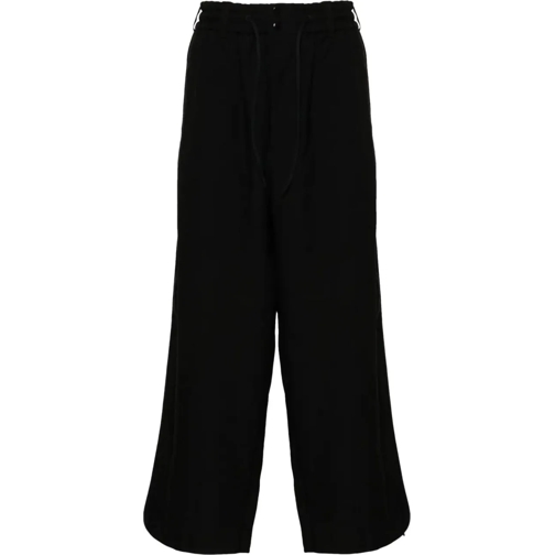 Y-3 Freizeithosen Wide Pants Black schwarz