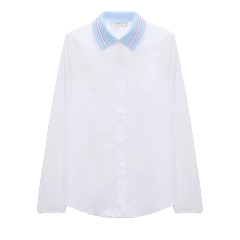 Dorothee Schumacher Hemd POWERFUL EASE blouse pure white