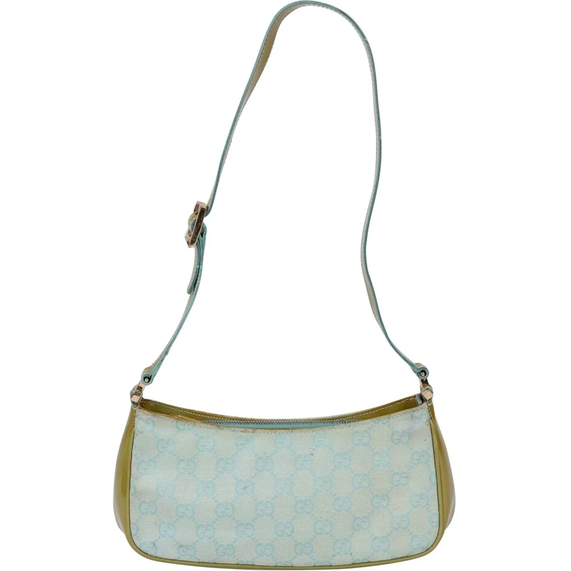 Gucci Schultertasche Gucci GG Monogram Shoulder Bag blau