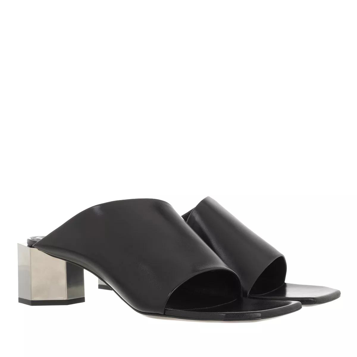 Off-White Sandalen & Sandaletten - Nappa Hexnut Open Mule - Gr. 41 (EU) - in Schwarz - für Damen