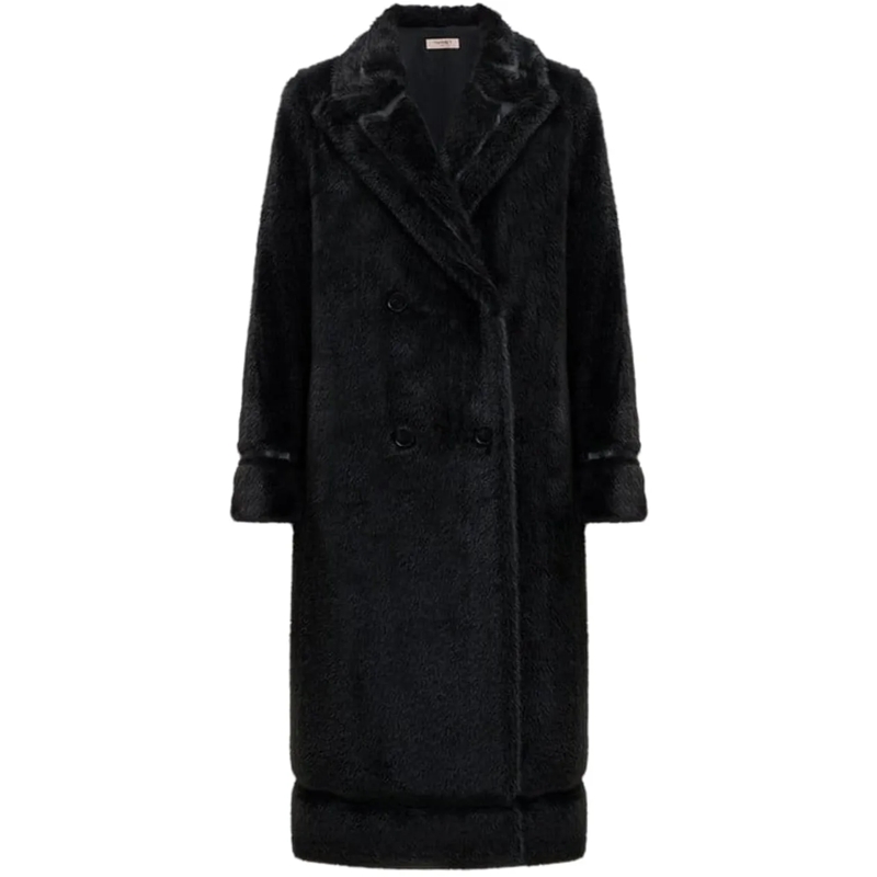 Twin-Set Veste de transition Coats Black schwarz