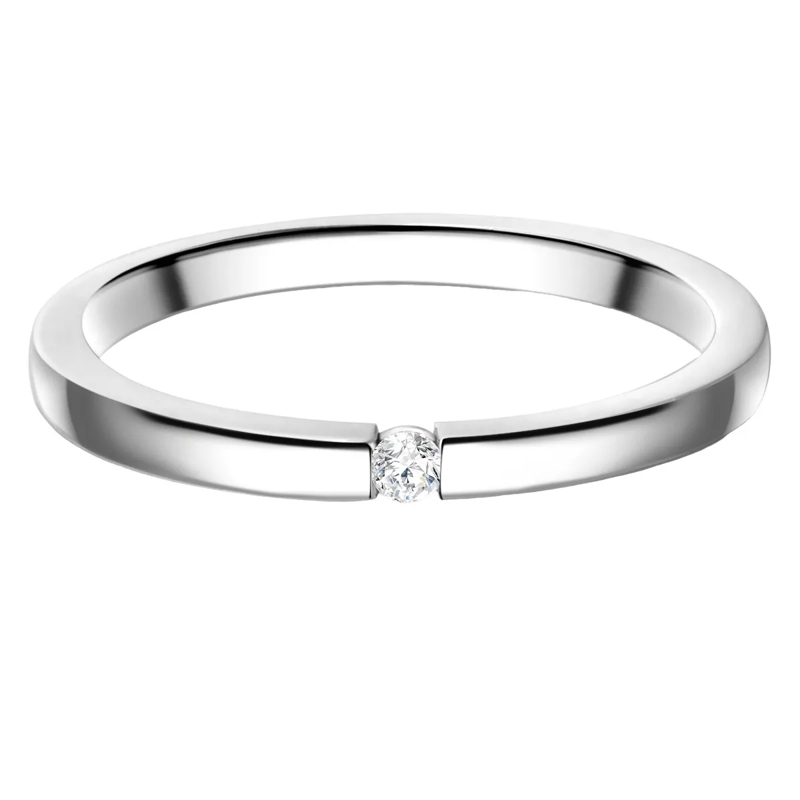 Glanzstücke München Ring Sterling Silber Ring Zirkonia silber