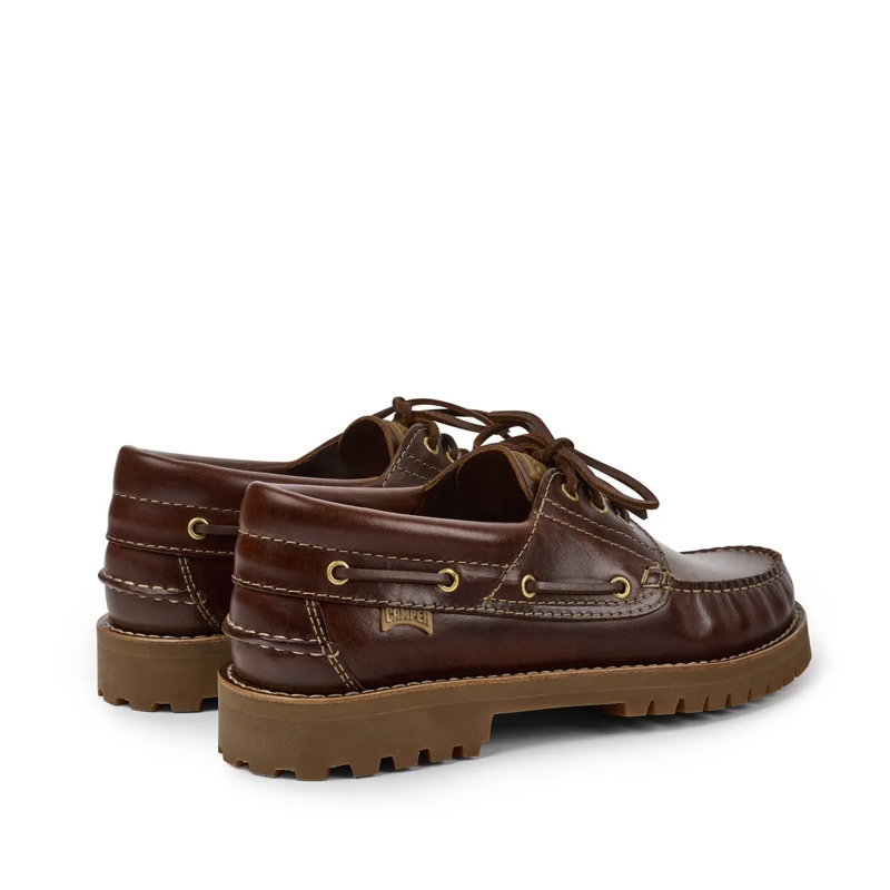 Camper Schnürschuhe Schnürschuhe Nautico braun(Image 3)