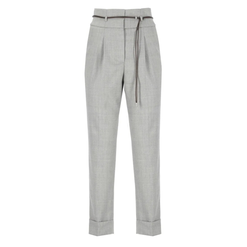 Peserico  Wool Pants Grey