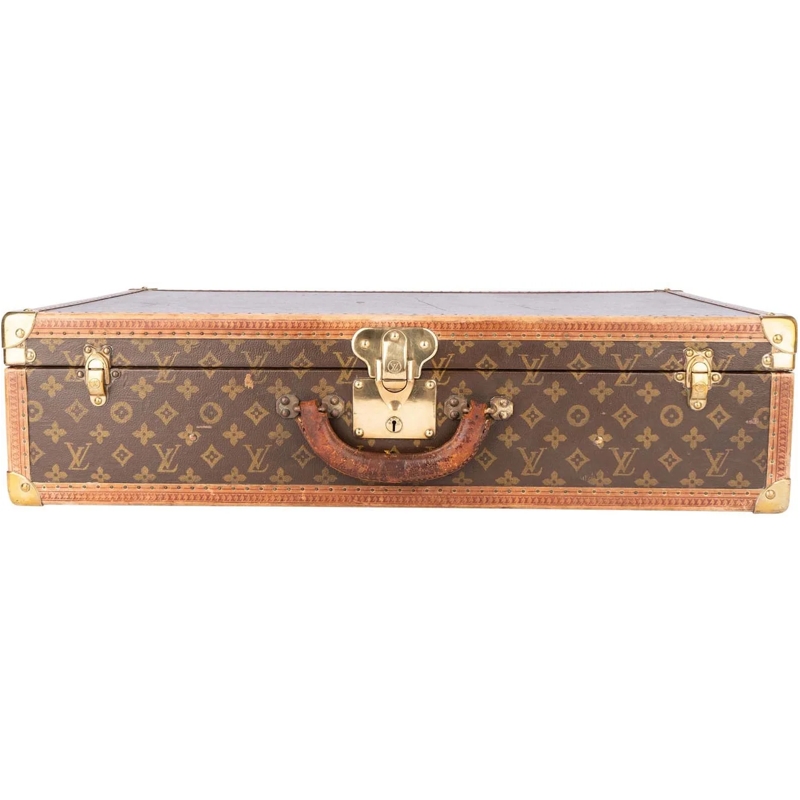 Louis Vuitton Schultertasche Louis Vuitton Canvas Monogram 1900s Suitcase Koffe mehrfarbig