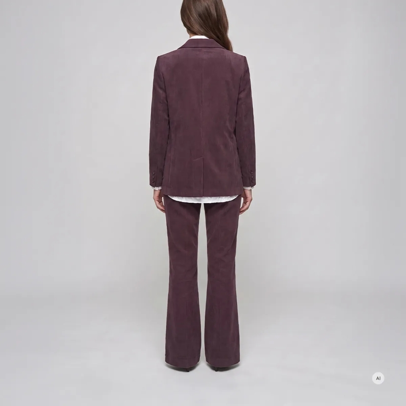 Marc Aurel Blazer Dieser Blazer mit aufgesetzten Taschen aus softem  lila(Image 4)