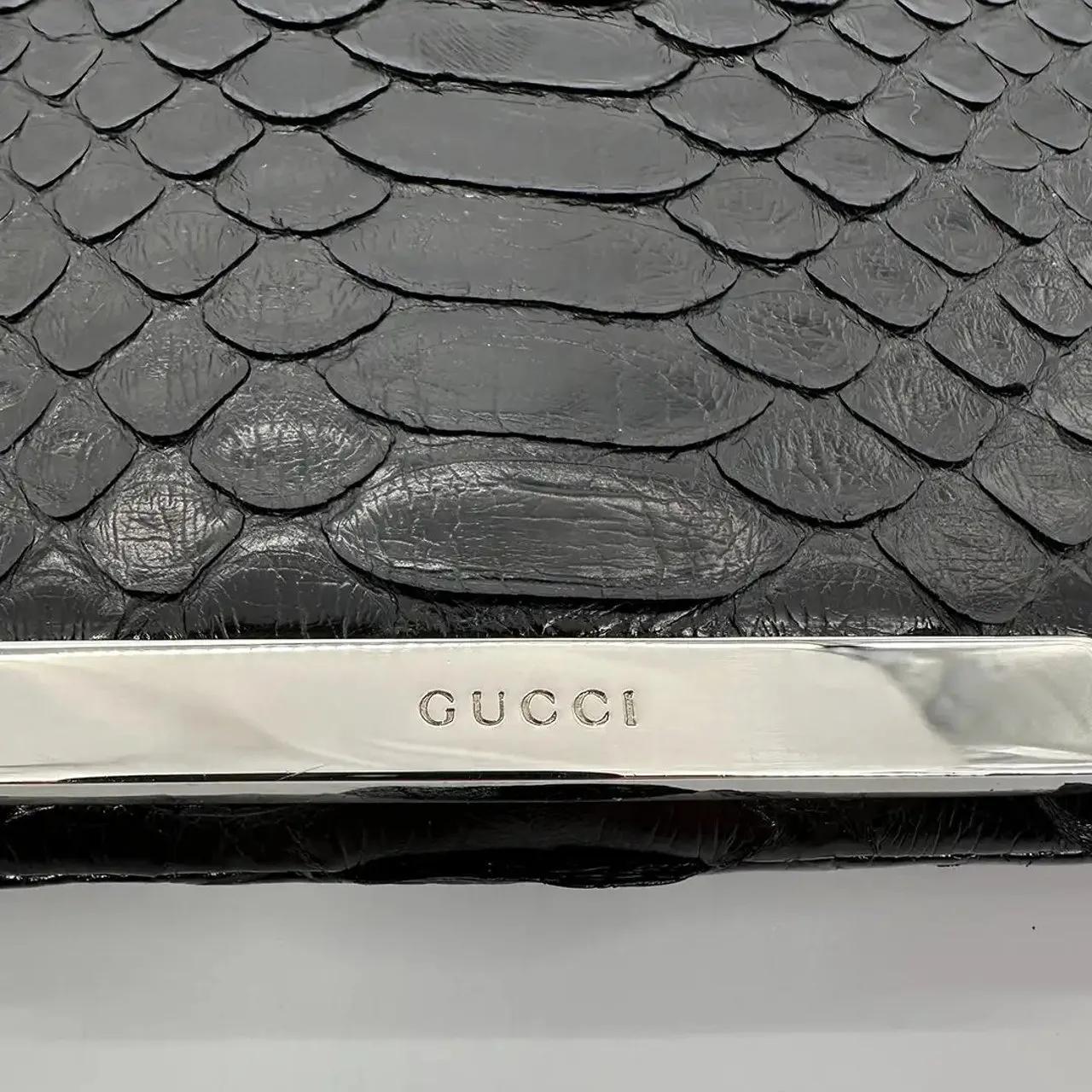 Thumbnail - Gucci Clutches - Gucci Clutch black snakeskin / very good - Gr. unisize - in Bunt - für Damen