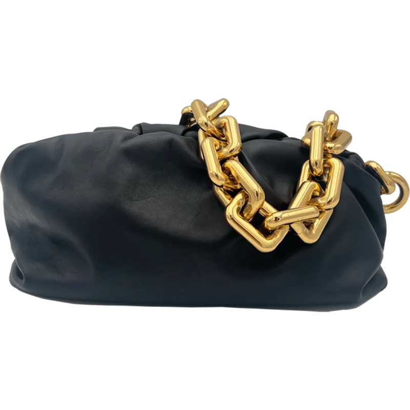 Bottega Veneta Pochette Bottega Veneta Pouch Chain - Black schwarz