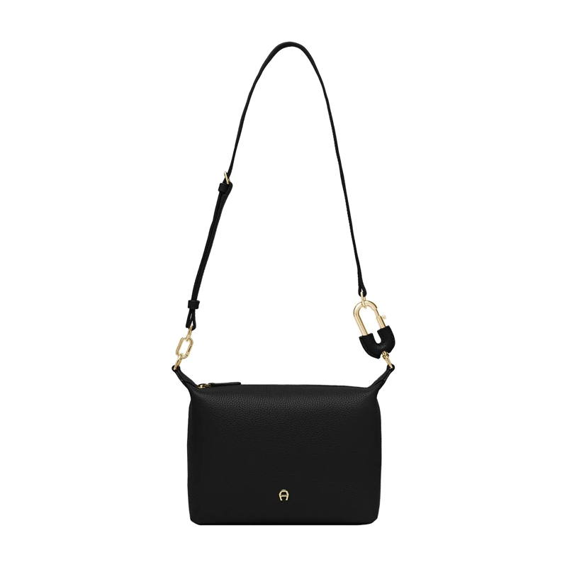 AIGNER Crossbody Bag Tasche Karabiner schwarz(Image 3)