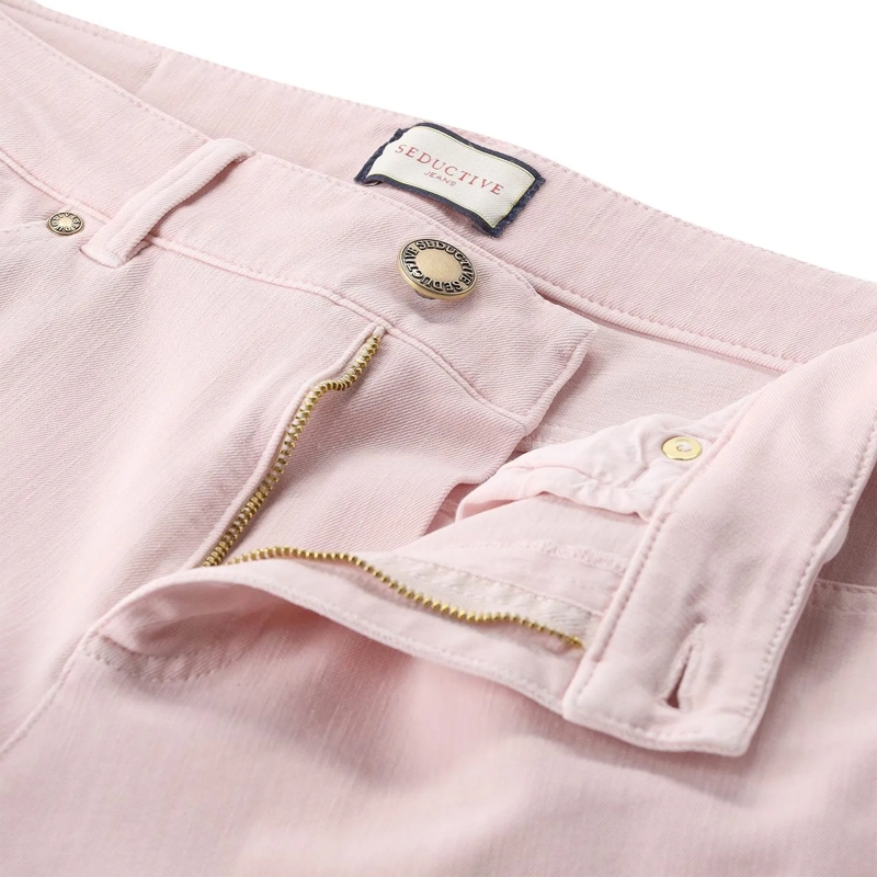 Seductive Freizeithose Claire Cropped Orchidee(Image 6)