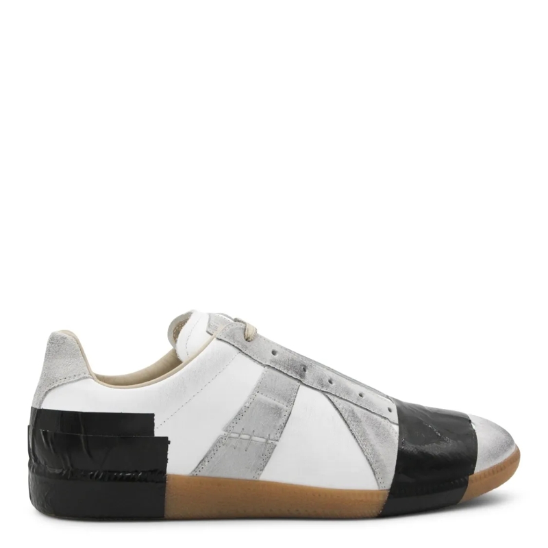 Maison Margiela Low-Top-Sneaker White Leather Sneakers White