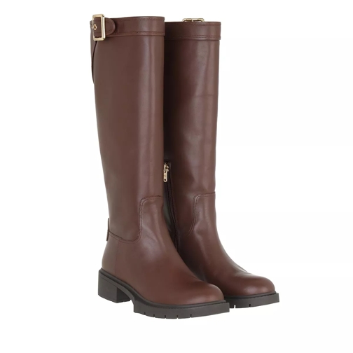 Coach Leigh Leather Boot Walnut Laars
