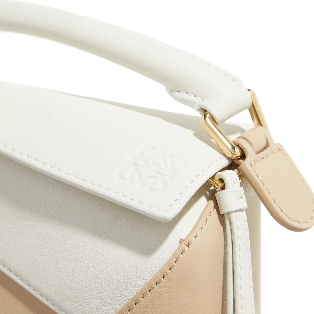 Loewe Crossbody bags Puzzle Edge Mini in beige