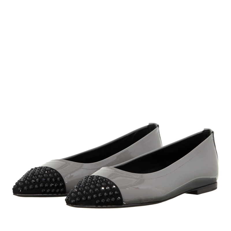 Kennel & Schmenger Ballerinas GRETA Samtz/Softlack schwarz/grigio
