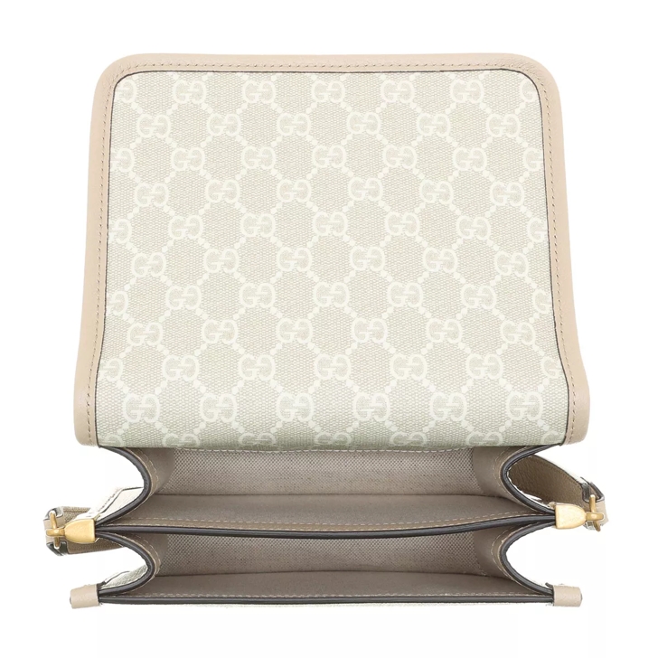 Gucci GG Mini Shoulder Bag Beige White | Crossbody Bag