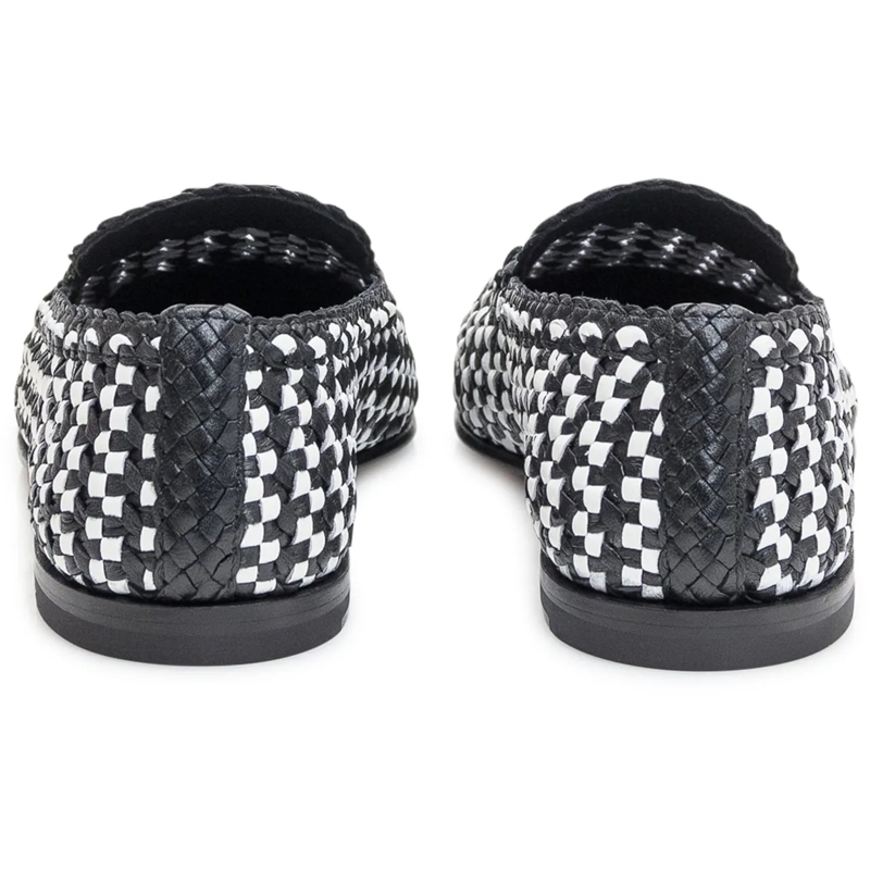 Dolce&Gabbana Loafer Pantofola Intreccio schwarz(Image 3)