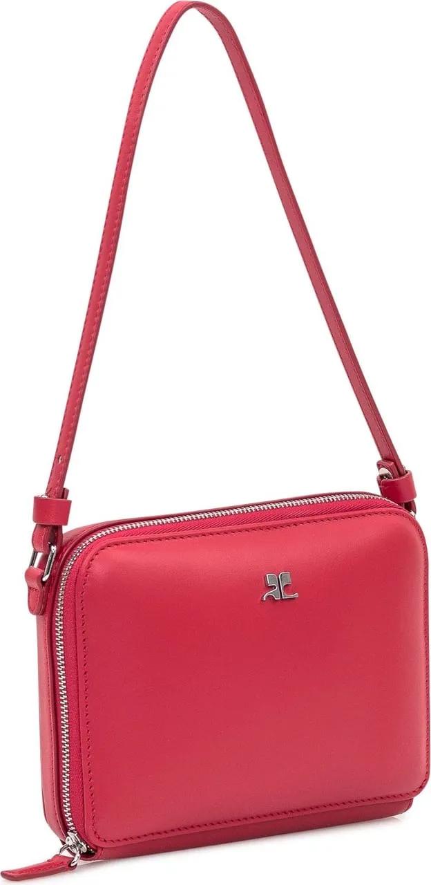 Courrèges Shoppers Borsa Cloud Chained in rood
