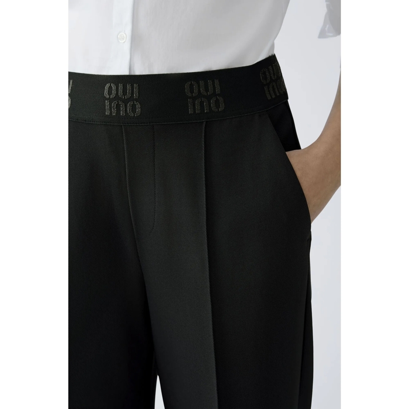 Oui Hose Culotte schwarz (Image 4)
