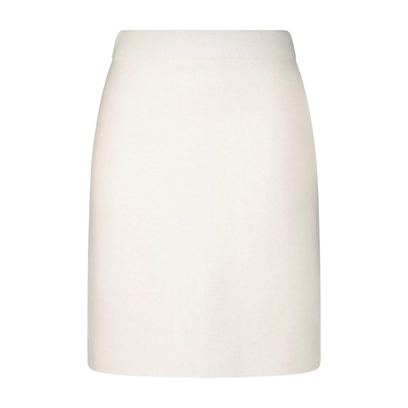 Iris von Arnim Midirock Rock Briara aus Kaschmir & Seide Creme