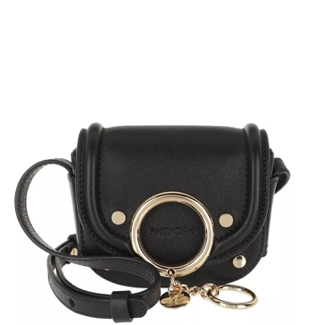 See By Chlo Small Mara Crossbody Bag Leather Black Micro Tas