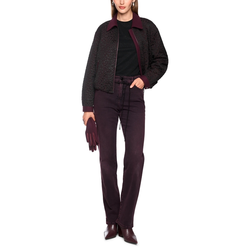 Marc Cain Wide leg jeans Jeans FENDOU winetasting(Image 2)