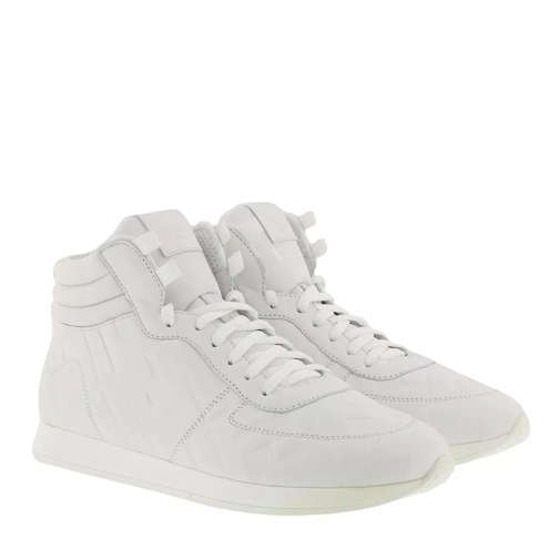 Fendi High Top Sneaker Leather White Low-Top Sneaker