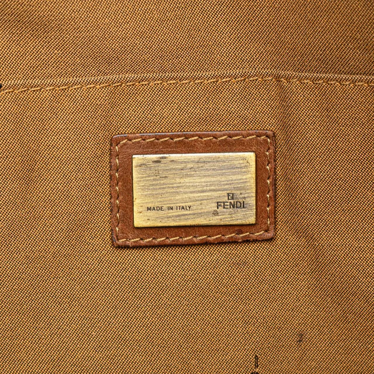 Thumbnail - Fendi Hobo Bags - Zucca Canvas FF Satchel - Gr. unisize - in Braun - für Damen