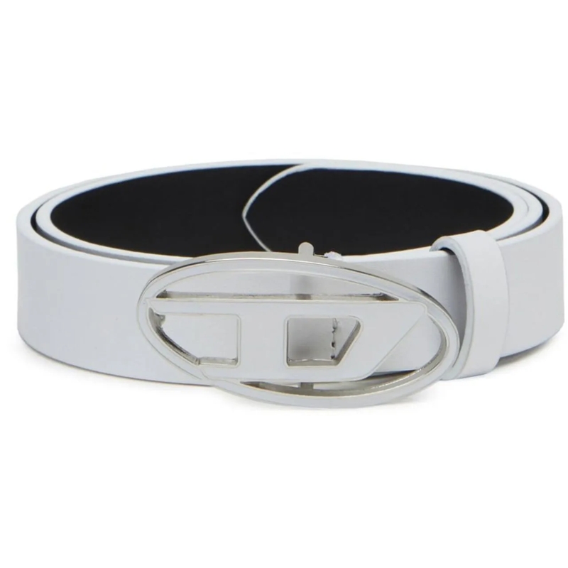 Diesel Ledergürtel Belts White weiß