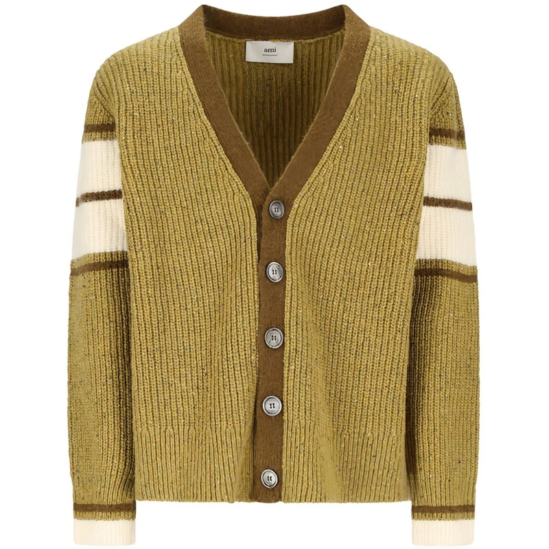 AMI Paris  Sweaters Vert grün