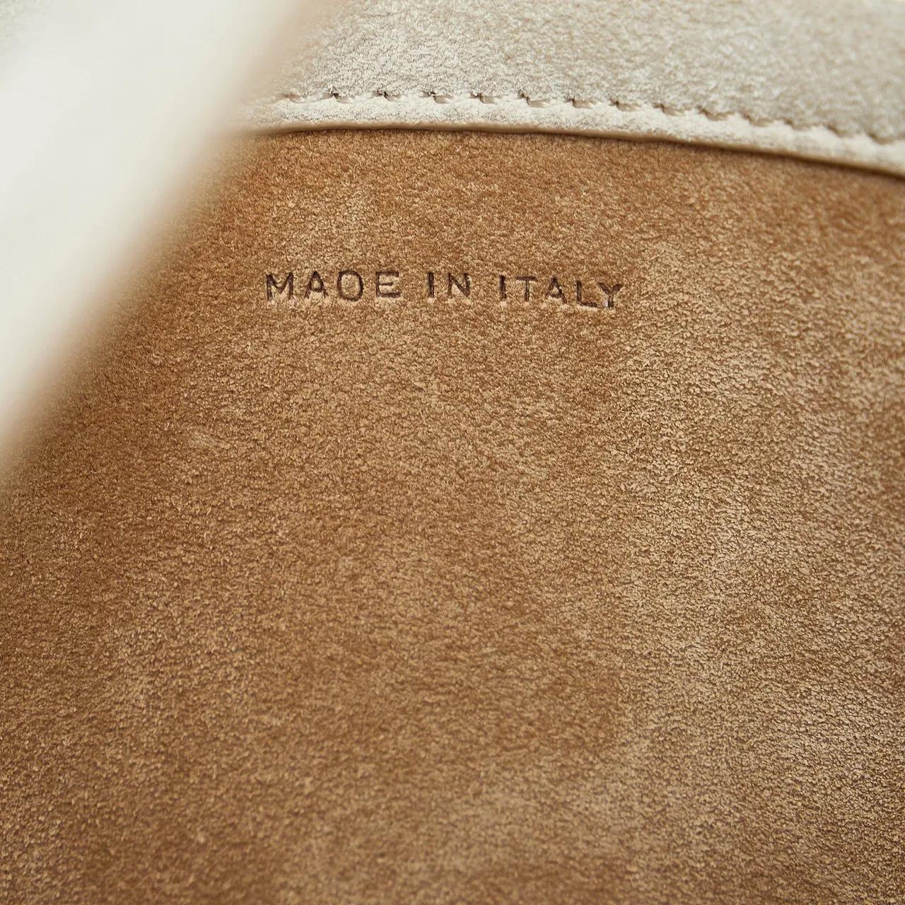 The Row Shoppers 2010-present Small N S Park Suede Tote in bruin