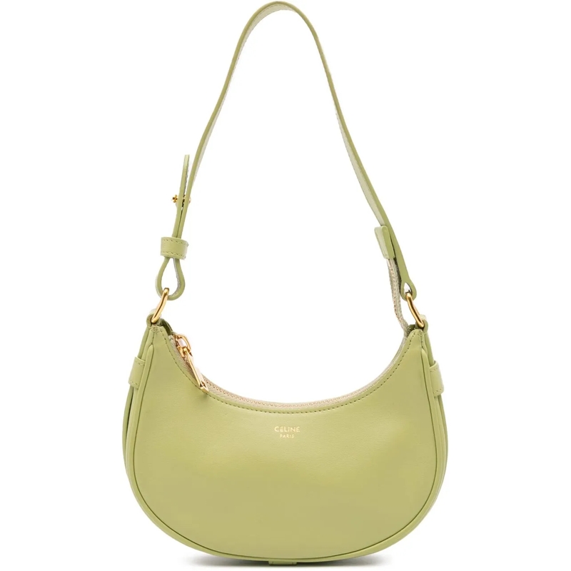 Celine Schultertasche Mini Smooth Calfskin Ava Shoulder Bag grün