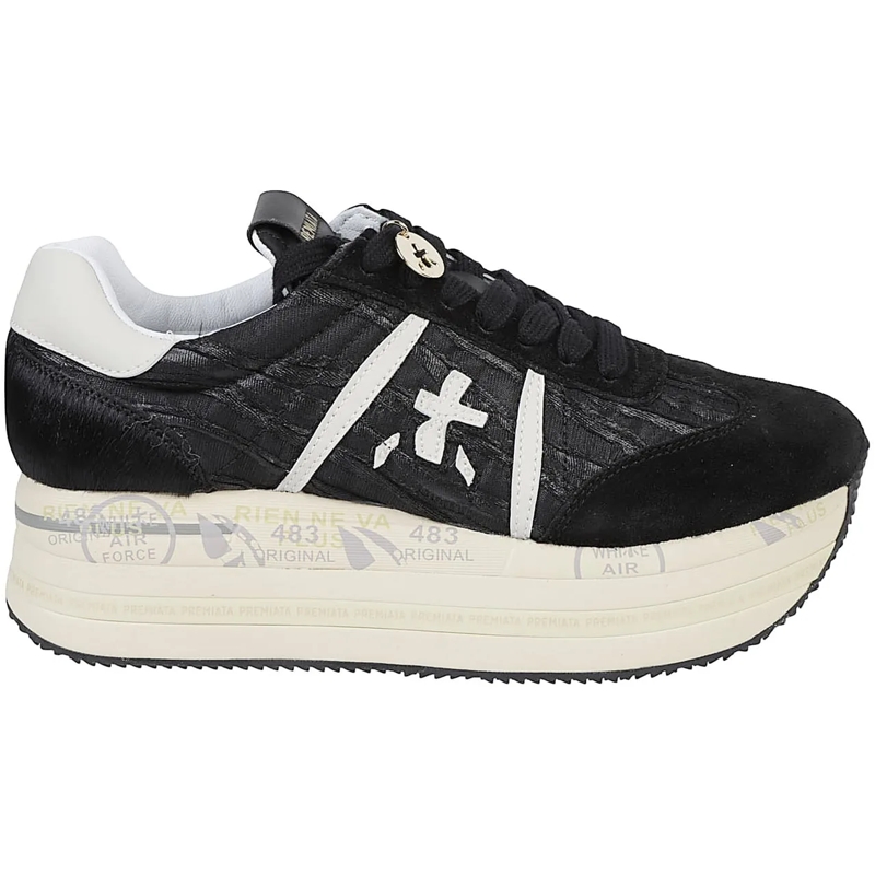 Premiata Low-Top-Sneaker Beth Sneakers Black schwarz