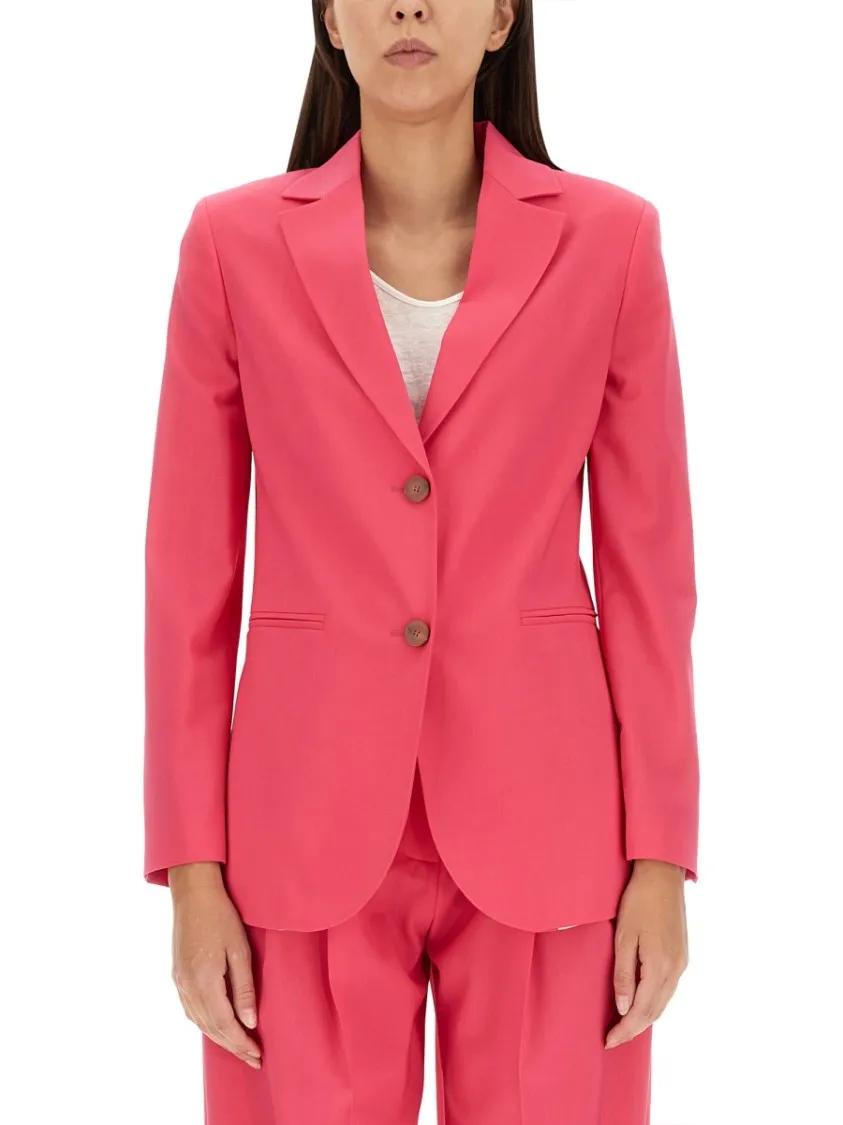 Thumbnail - Alysi - Single-Breasted Jacket - Größe 42 - pink