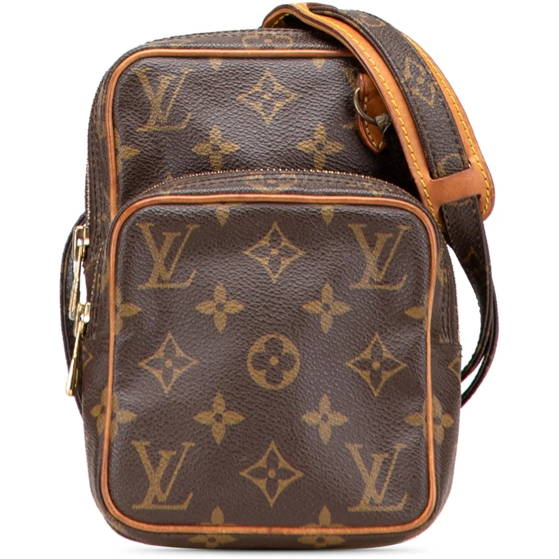 Louis Vuitton Schultertasche Monogram Mini Amazone braun