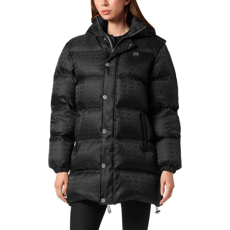 Philipp Plein Daunenjacke Daunenjacke Monogram schwarz(Image 3)