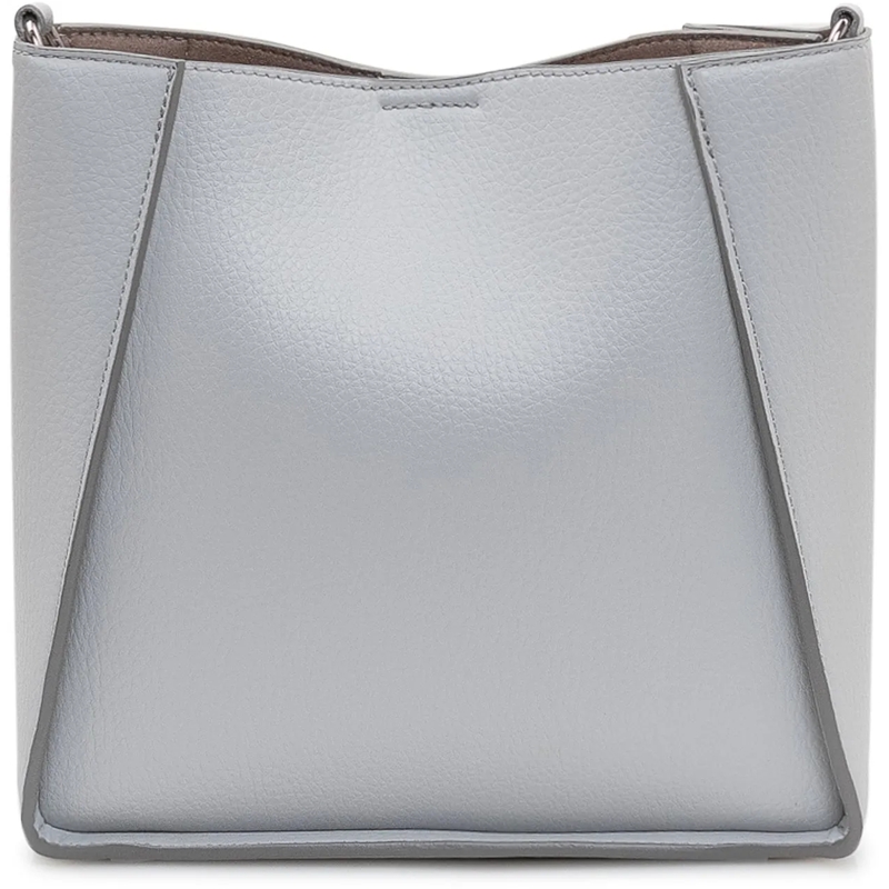 Stella McCartney Sac à bandoulière Borsa Crossbody con Logo Traforato grau(Image 4)