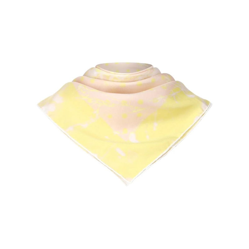 Fabiana Filippi  Seidentuch mit Muster Gelb