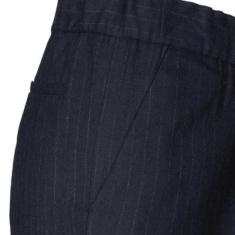 Lis Lareida Hose hose Luke Flanell Gummizug blau(Image 3)