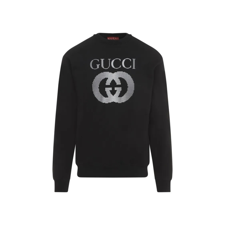 Black and white gucci hoodie clearance