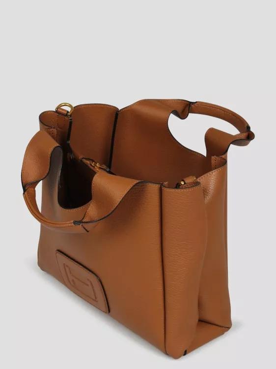 Hogan Totes & shoppers Tote H-Bag in bruin