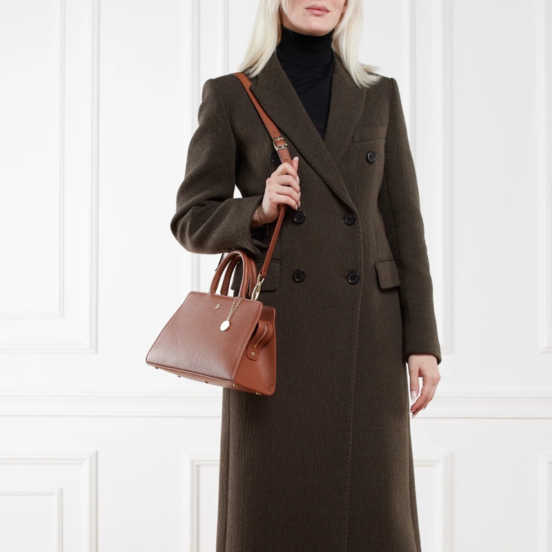 AIGNER Satchel Cybill Cognac Brown(Image 3)