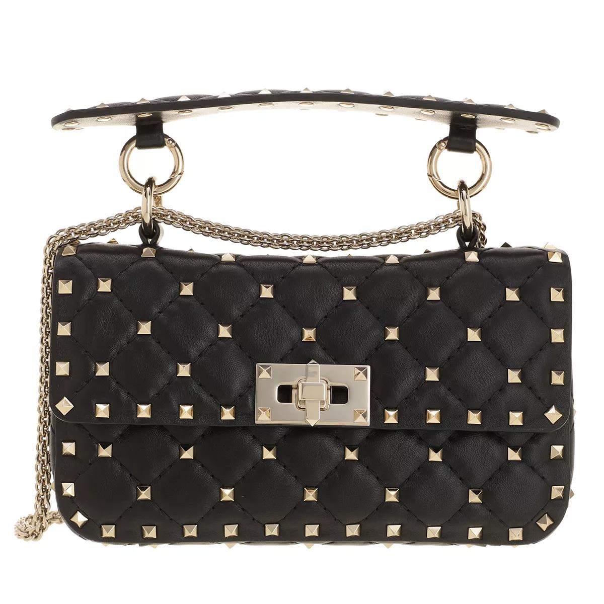 Valentino Garavani Crossbody Bags - Rockstud Spike Crossbody Bag Small - Gr. unisize - in Schwarz - für Damen