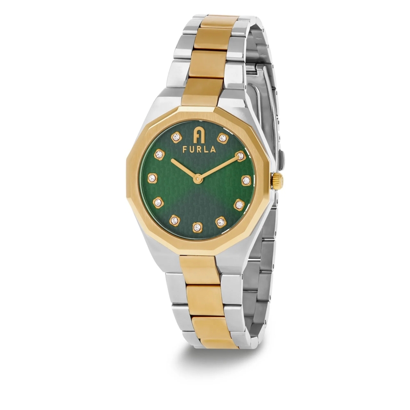 Furla Quarzuhr Quarz-Analoguhr Furla 1927 gold(Image 6)