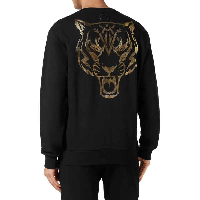 Plein Sport Top Sweatshirt Tiger schwarz(Image 2)
