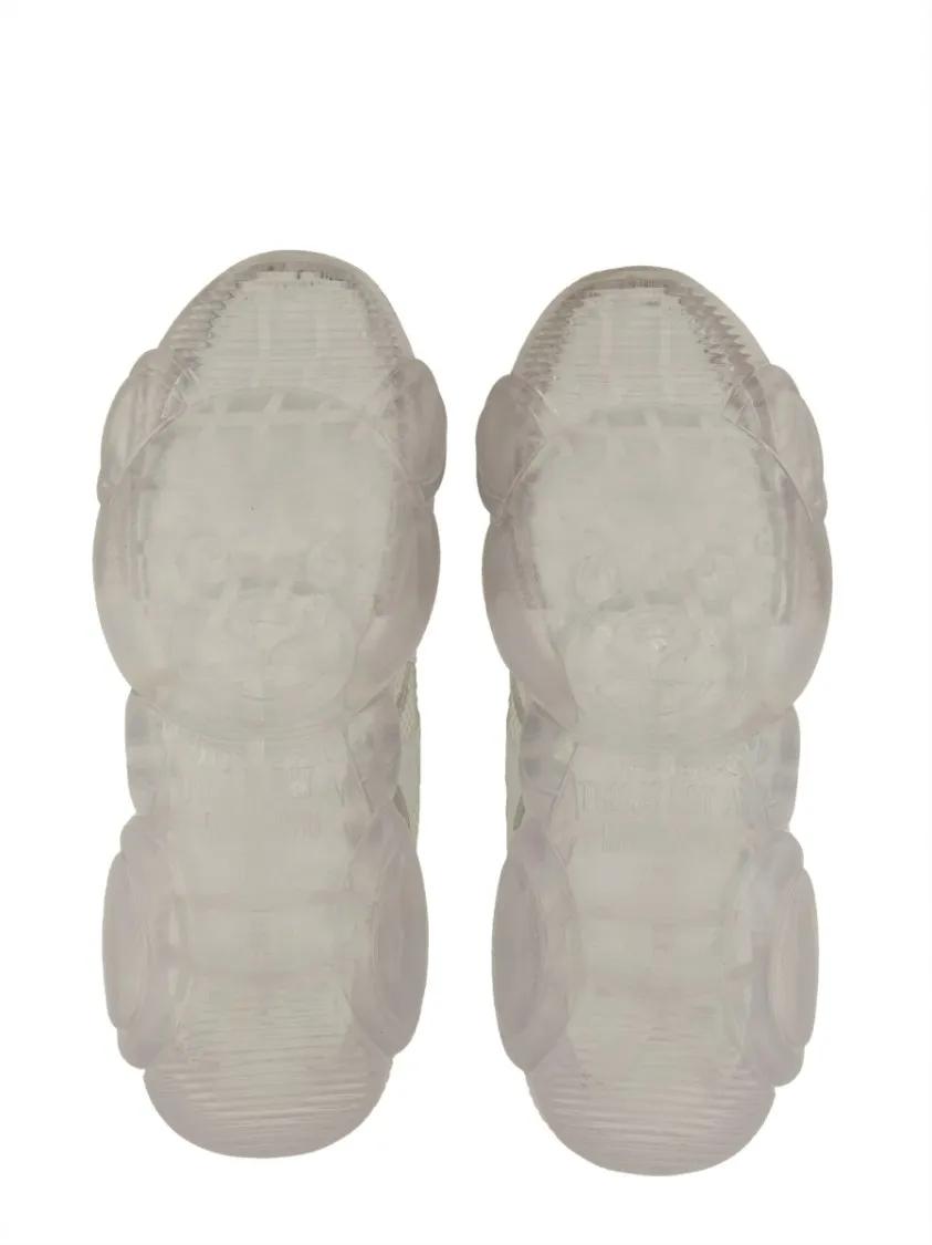 Thumbnail - Moschino Low-Top Sneaker - Teddy Sneaker - Gr. 40 (EU) - in Grau - für Damen